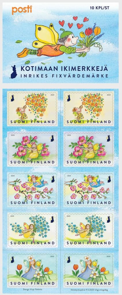 Finland 2023 Spring in the air booklet of 2 sets mint