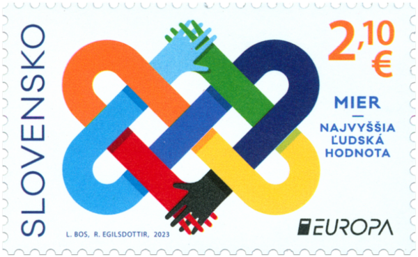 Slovakia 2023 Europa CEPT Peace stamp mint
