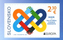 Slovakia 2023 Europa CEPT self-adhesive stamp MNH