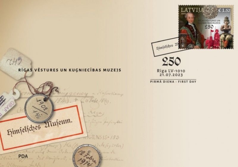 Latvia Lettland 2023 Riga History and Shipping Museum FDC - Image 1