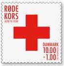 Denmark Danemark Danmark 2015 Red Cross stamp mint