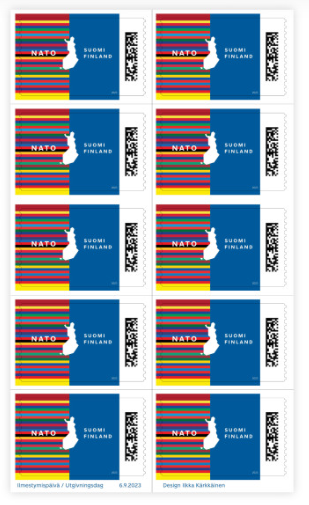 Finland Finnland Finlande 2023 Finland in NATO booklet mint