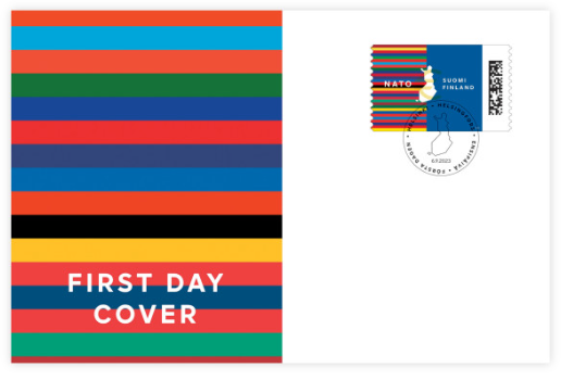 Finland Finnland Finlande 2023 Finland in NATO Posti FDC