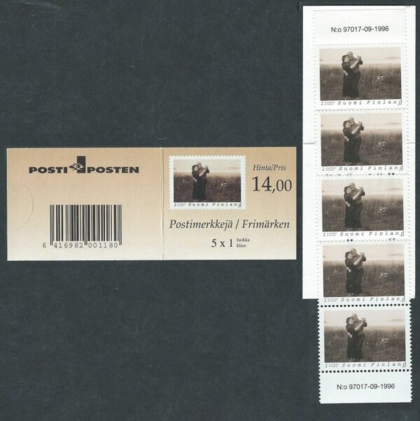 Finland Finnland Finlande 1997 Tango in the fog booklet MNH