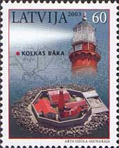 Latvia Lettland Lettonie 2003 Lighthouse Kolkas stamp MNH
