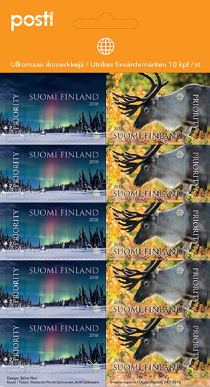 Finland Finnland Finlande 2018 The charm of Lapland Posti sheetlet MNH