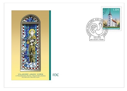 Estonia Estland Estonie 2024 St. John’s Church in Viljandi Omniva FDC