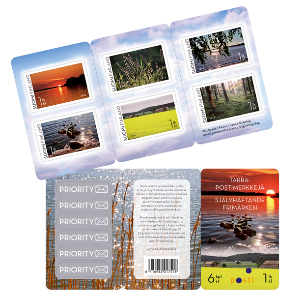 Finland Finnland Finlande 2014 Perfect summer best photos set of 6 stamps in booklet MNH - Image 1