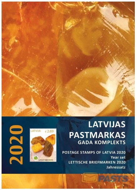 Latvia Lettland Lettonie 2020 Stamp Year set MNH