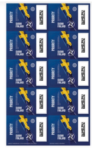 Finland Finnland Finlande 2024 Sweden's entry into NATO sheetlet / booklet MNH