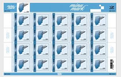 Estonia Estland Estonie 2024 Kihnu island Omniva sheetlet MNH