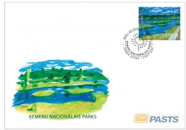 Latvia Lettland Lettonie 2024 Ķemeri National Park FDC