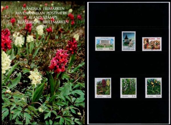 Aland Islands Åland Finland 1989 Stamps Year set MNH