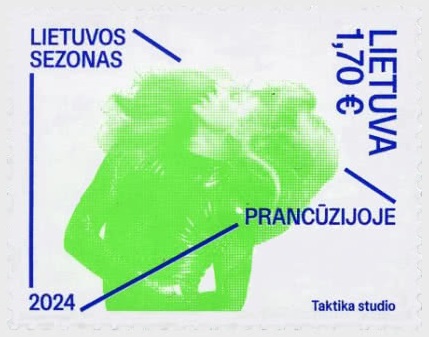 Lithuania Litauen Lituanie 2024 Lithuanian Season in France LP stamp MNH