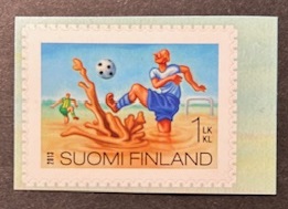 Finland Finnland Finlande 2013 'Crazy Finns' National sports Swamp football stamp MNH