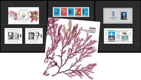 Denmark Danemark Danmark 2024 Year set in official folder PostNord MNH