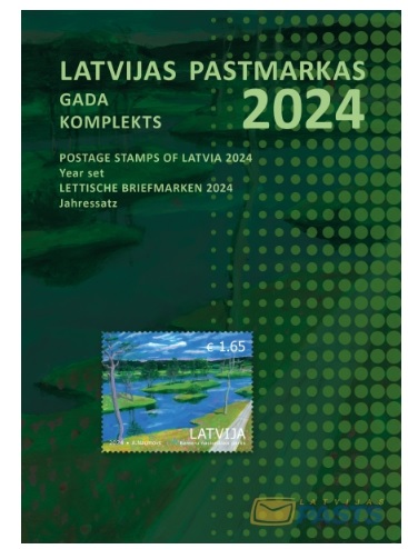 Latvia Lettland Lettonie 2024 Year set stamps and block's in official pack MNH