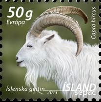 Iceland Island Istande 2013 Icelandic Settlement Goat Stamp MNH