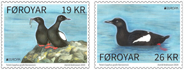 Faroe Islands Denmark 2021 Europa CEPT Birds Set of 2 stamps MNH