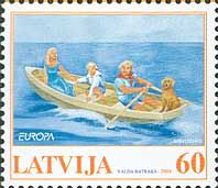 Latvia Lettland Lettonie 2004 Europa CEPT Holidays Stamp MNH