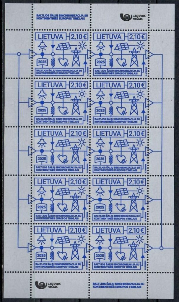 Lithuania 2025 Integration of the Baltic States into the European electricity system Sheetlet MNH