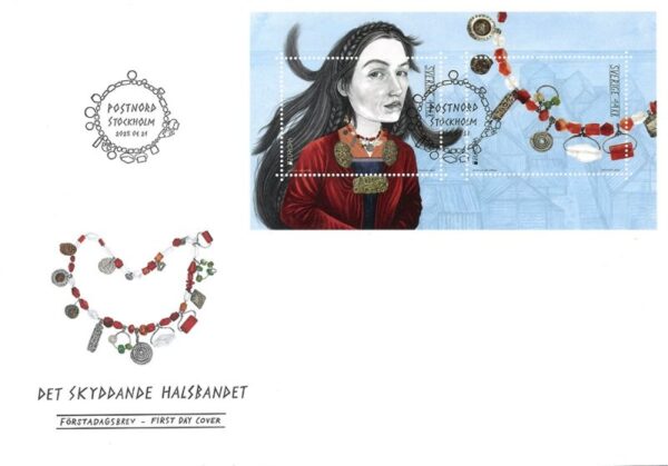 Sweden 2025 Europa CEPT National Archaeological Discoveries block FDC