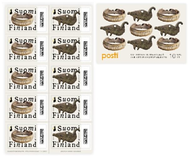 Finland 2025 Europa CEPT Archaeological finds Booklet MNH