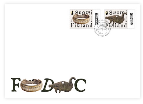 Finland 2025 Europa CEPT Archaeological finds FDC