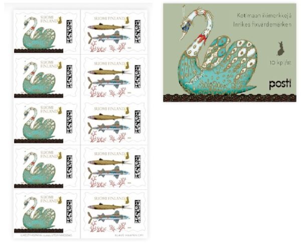Finland 2025 Bringers of happiness 5 sets in booklet MNH