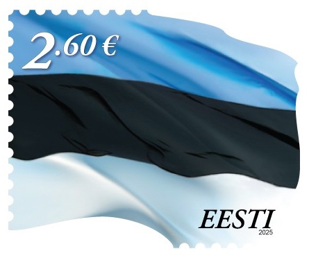 Estonia 2025 Definitives State Flag issue 02.06.25 Stamp MNH