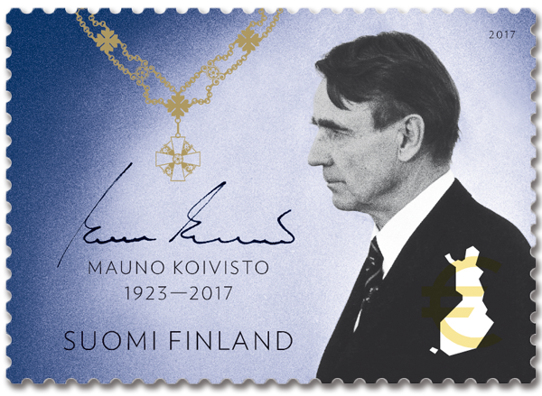 Finland 2017 Mauno Koivisto President in memoriam Stamp MNH