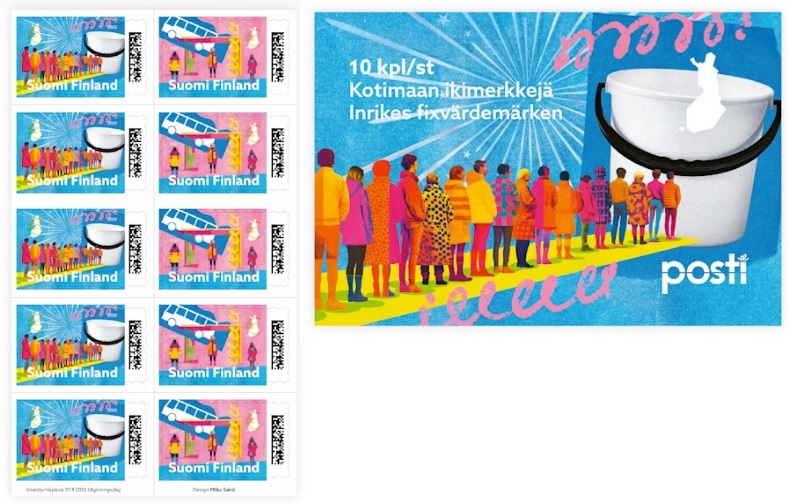 Finland 2025 Finnish Habits Sheetlet / booklet MNH - Image 1