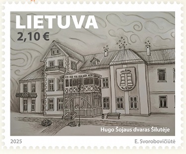 Lithuania 2025 Hugo Šojus Manor in Šilutė Stamp MNH
