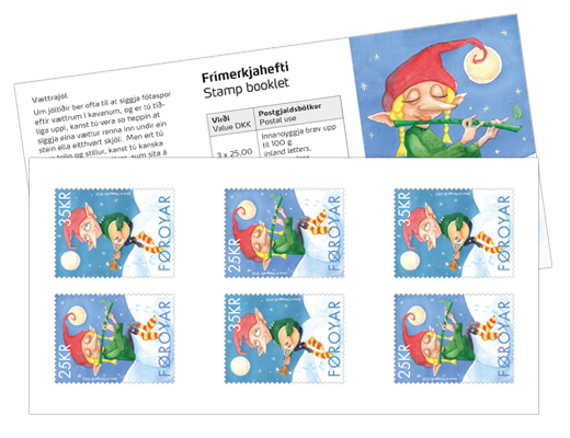 Faroe Islands Denmark 2025 Christmas Booklet MNH