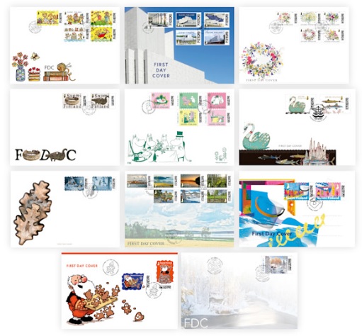 Finland 2025 Year set of FDC's