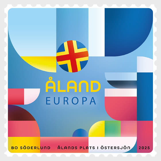 Aland Finland 2025 Aland’s Position In The Baltic Sea Stamp MNH