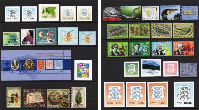 Estonia 2025 Year set MNH - Image 1