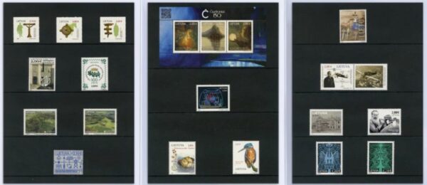 Lithuania 2025 Stamp Year set MNH