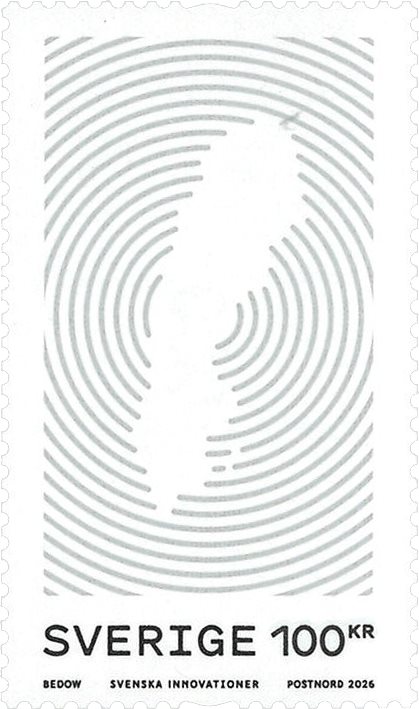 Sweden 2026 Swedish innovations Stamp MNH