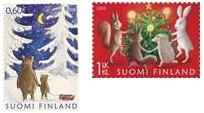 Finland 2008 Christmas Set of 2 stamps MNH