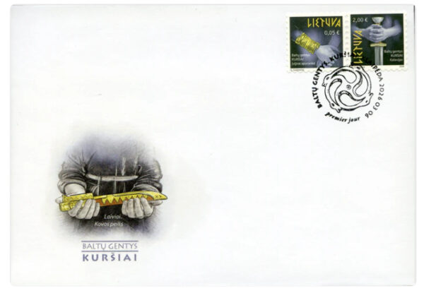 Lithuania 2026 Definitives Baltic tribes Curonians Set of 2 stamps FDC