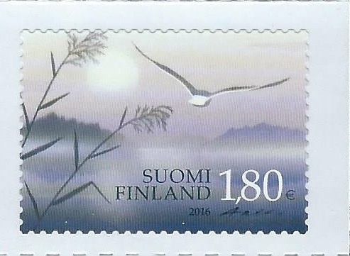 Finland Finlande Finnland 2016 Wings of thoughts Bird memory Stamp MNH