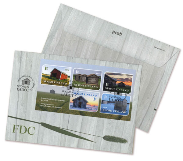 Finland 2016 Finnish barns. FDC