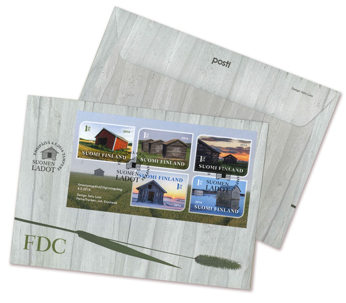 Finland 2016 Finnish barns. FDC - Image 1