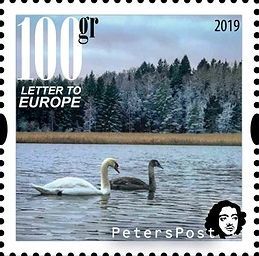 Finland 2019 Europa CEPT birds swan Peterspost stamp MNH