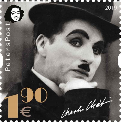 Finland 2019 Charlie Chaplin the legend of cinema Peterspost stamp MNH