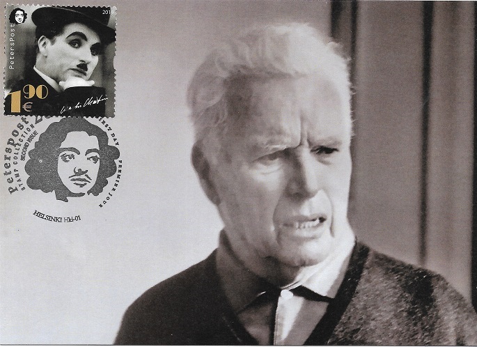Finland 2019 Charlie Chaplin the legend of cinema Peterspost maxicard - Image 1