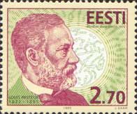 Estonia Estland 1995 Louis Pasteur stamp MNH