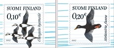 Finland 2017 definitives migration birds on the Baltic set of 2 stamps MNH