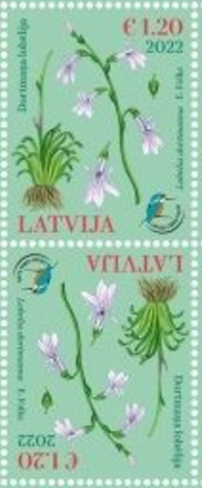 Latvia Lettland 2022 Latvian Fund for Nature Flower Tet-beshe